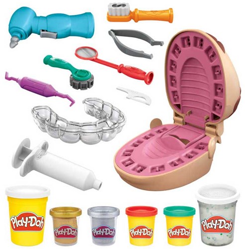 Play-Doh Top Zahnarzt Spielset - Knetspielzeug - Kreatives Basteln-2