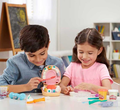 Play-Doh Top Zahnarzt Spielset - Knetspielzeug - Kreatives Basteln-3