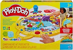 Hasbro Play-Doh faltbare Spielmatte Knetset - kreatives Spielzeug für Kinder