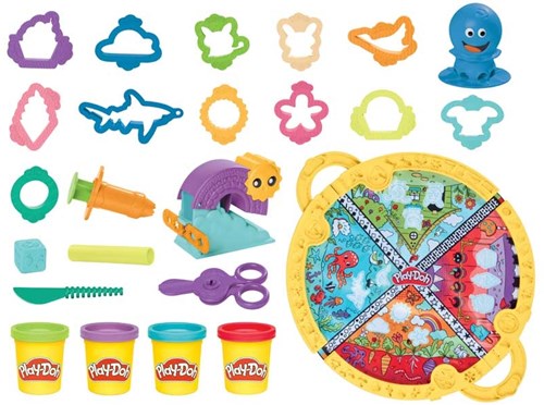Hasbro Play-Doh faltbare Spielmatte Knetset - kreatives Spielzeug für Kinder-2