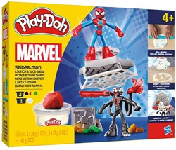 PLAY-DOH SPIDERMAN LAUNCH AND SLICE BATTLE