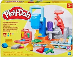 Play-Doh Werkbank Spielzeug - Knetset für Kinder - Kreatives Basteln