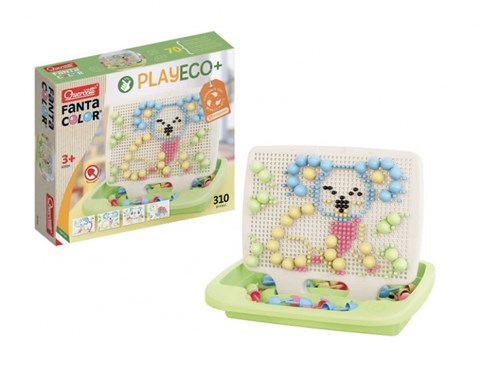 Quercetti Mosaikspielzeug Play Eco+ FantaColor 310-teilig-2