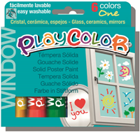 PlayColor Playcolor Gouache Sticks Fensterfarbe 6x10 gr
