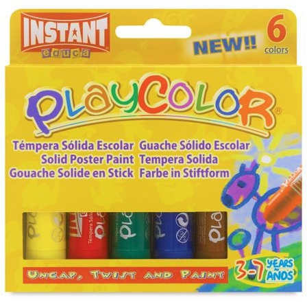 PlayColor Playcolor One Gouache Sticks Set 6x10gr