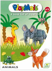 PlayMais kreatives Tiere Bastelbuch - Inspiration für Kinder