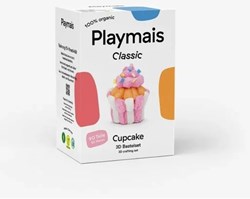 PlayMais Bastelset Cupcake - kreatives Spielzeug 90 Stück bunt