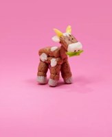 PlayMais Kreativ-Bastelset Kuh - nachhaltiges Spielzeug für Kinder-2
