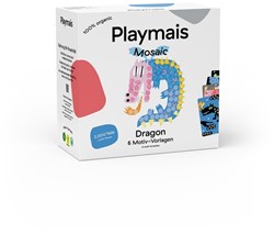 PlayMais Mosaik Bastelset Drache - kreatives Spielzeug