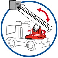 Playmobil Feuerwehrwagen mit Leiter - 1.2.3 - Spielzeugfahrzeug-2