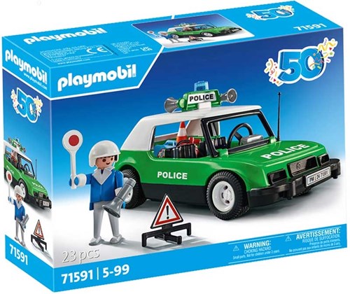 Playmobil Polizeiauto Classic - 50 Jahre Jubiläumsedition Spielzeugauto