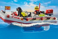 Playmobil Feuerwehrboot Spielzeug mit Jetski - Action Heroes-3
