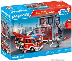 Playmobil Feuerwehr Megaset Action Heroes - Spielzeugset 71603
