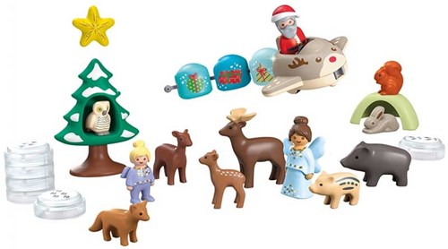 PLAYMOBIL ADVENT CALENDAR: 1.2.3 SNOWY CHRISTMAS-3
