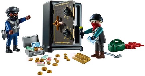 Playmobil Spielzeug Starterpack Tresorknacker 70908 Polizei Set-2