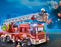 Playmobil Feuerwehr Spielzeug Drehleiterwagen City Action 9463-3