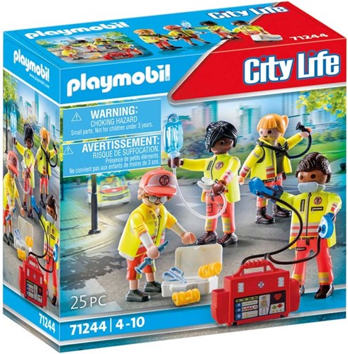 Playmobil City Life Rettungsteam - Spielfigur und Zubehör