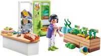 Playmobil City Life Verkaufsstand Spielzeug Kiosk Lunchset-2