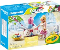 Playmobil Color Spielfigur Modekleid - kreatives Spielzeug Set