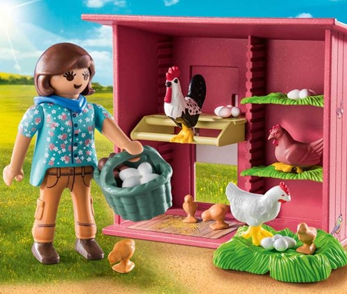 Playmobil Country Hühnerstall-3