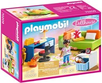 Playmobil Dollhouse Kinderzimmer mit Schlafsofa - Teenagerzimmer Spielset