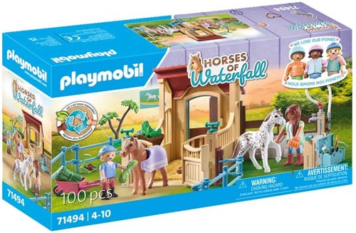 Playmobil Pferde Reitstall Spielset - Horses of Waterfall