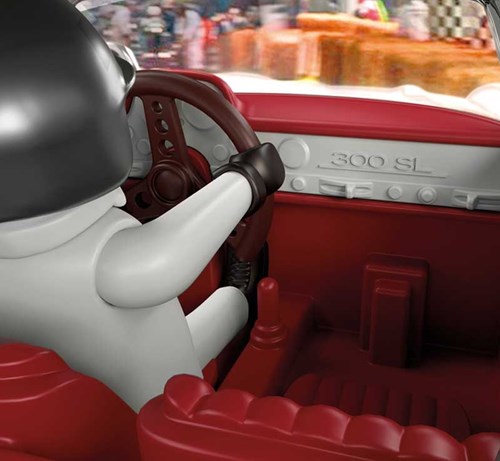 Playmobil Oldtimer - Mercedes-Benz 300 SL 70922-3