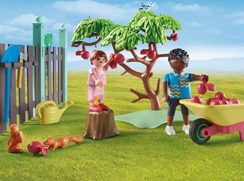 Playmobil Bauernhof Spielzeug Kleine Hühnerfarm Garten Set-2