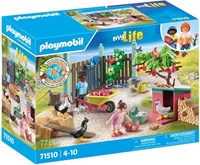Playmobil Bauernhof Spielzeug Kleine Hühnerfarm Garten Set