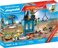 Playmobil Baustelle Spielset - Action Heroes - 71650
