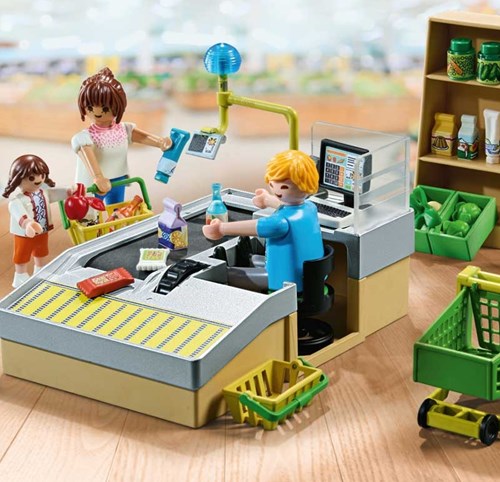Playmobil Bio-Supermarkt Spielzeug Laden Stadtleben-3