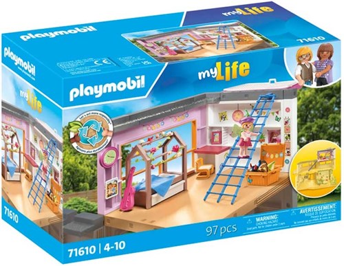 Playmobil Spielzeug My Life Kinderzimmer - bunte Spielset