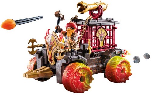 PLAYMOBIL NOVELMORE - BURNHAM RAIDERS BATTERING RAM-2