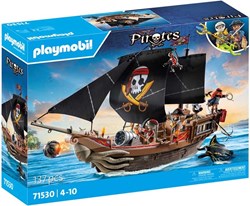 Playmobil Piratenschiff Spielzeug - Großes Piratenschiff Abenteuer