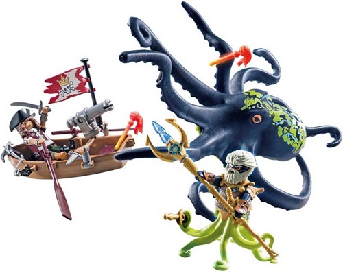 Playmobil Pirates Piraten Spielzeug Kampf gegen den Riesenoktopus-2