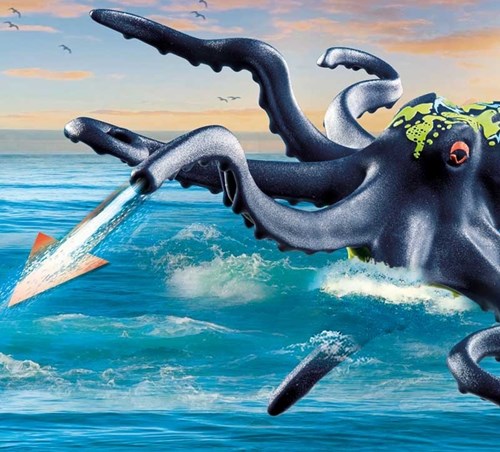 Playmobil Pirates Piraten Spielzeug Kampf gegen den Riesenoktopus-3