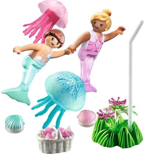 Zeemeerminkinderen Met Kwallen-2