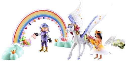 Pegasus Met Regenboog-2