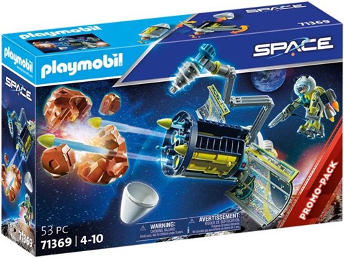 Playmobil Space Meteoroid Destroyer - Weltraum Spielset für Kinder