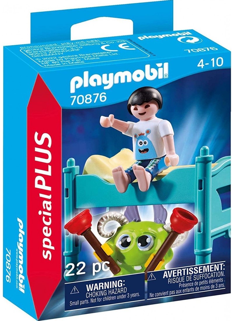 sammentrækning fjende tin Playmobil Spezial Plus - Kind mit Monster 70876
