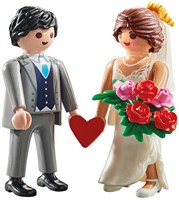 Playmobil Brautpaar Spielfiguren - DuoPacks Hochzeitspaar Spielzeug-2