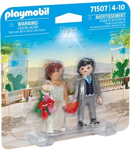 Playmobil Brautpaar Spielfiguren - DuoPacks Hochzeitspaar Spielzeug