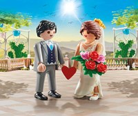 Playmobil Brautpaar Spielfiguren - DuoPacks Hochzeitspaar Spielzeug-3