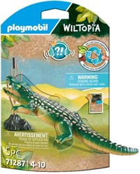 Playmobil Wiltopia Spielzeug Alligator - nachhaltige Lernfigur für Kinder