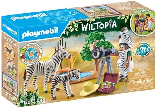 Playmobil Wiltopia Tierfotograf Spielset - nachhaltiges Lernspielzeug