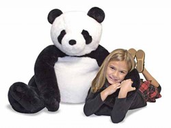 Melissa & Doug Pluchen panda (53x61x68,5cm)