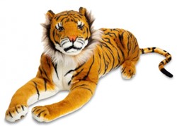 Melissa & Doug Pluchen tijger (170x51x35,5cm)