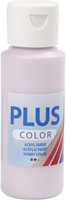 Plus Color Acrylfarbe Bastelfarbe lila 60 ml - seidenglänzendes mattes Finish