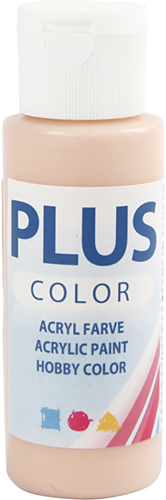 Creativ Company Acrylfarbe Peach 60ml - Bastelfarbe für Kinder und Erwachsene