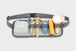 PolarB Friseursalon Holzspielzeug - kreative Friseurspielset für Kinder